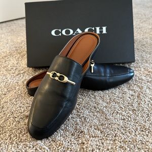Coach Sienna Leather Slide